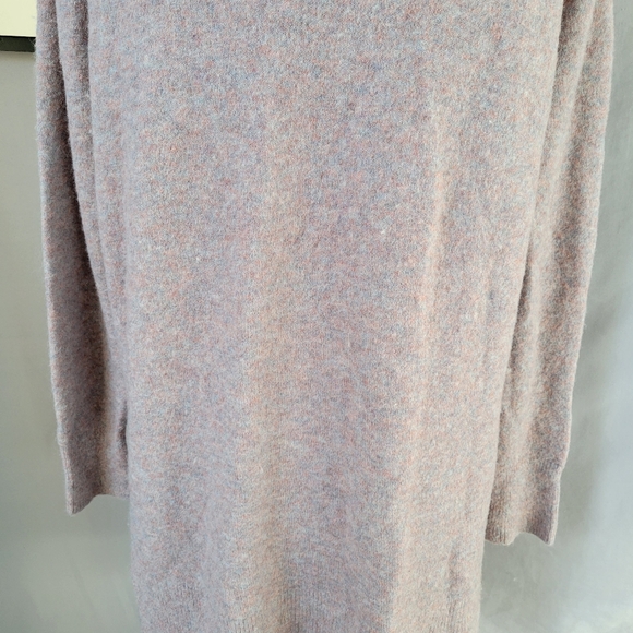 Madewell Kent Cardigan Sweater in Coziest Wool Yarn Heather Purple M - Picture 12 of 16